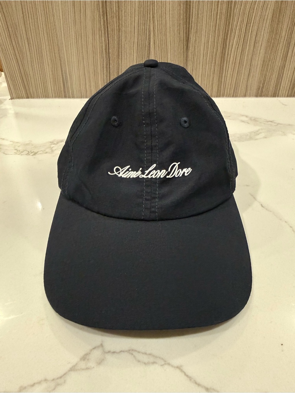 Aimé Leon Dore Script Sport Nylon Hat – Dark Navy